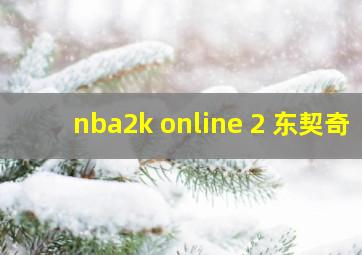 nba2k online 2 东契奇